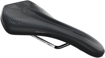 WTB Rocket Saddle - Stainless, Black, Medium, Fusion Form Black EA Saddles