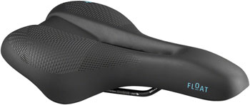 Selle Royal Float Saddle - Steel, Black, Moderate Black EA Saddles