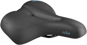 Selle Royal Float Saddle - Steel, Black, Relaxed Black EA Saddles