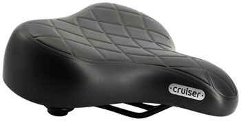 Selle Royal Cruiser Saddle - Black, XXL Black EA Saddles