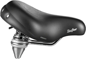 Selle Royal Drifter Stregtex Saddle - Black EA Saddles