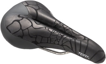 Terry Butterfly Ti Saddle - Titanium, Black, Women's Black EA Saddles