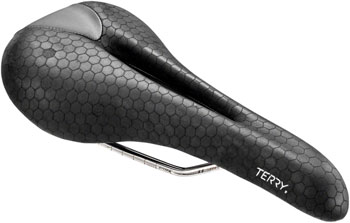 Terry Fly Ti Saddle - Titanium, Black, Men's Black EA Saddles