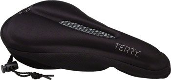 Terry Gel Saddle Cover: Black EA Saddle Cover
