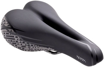 Terry Cite Y Gel Saddle - Steel, TEX, Men's, Italia TEX EA Saddles