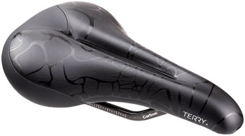 Terry Butterfly Carbon Saddle - Carbon, Black, Women's Black EA Saddles