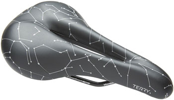 Terry Butterfly Galactic+ Saddle - Manganese, Black Night, Women's Black/Reflective EA Saddles