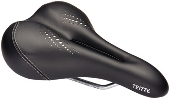 Terry Liberator X Gel Saddle - Steel, Black, Women's Black EA Saddles