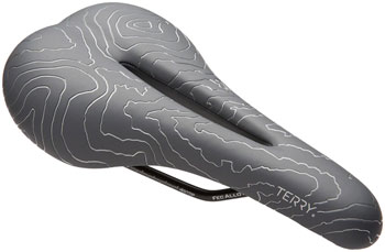 Terry Topo Saddle - Chromoly, Kingdom Gray, Women's Gray EA Saddles