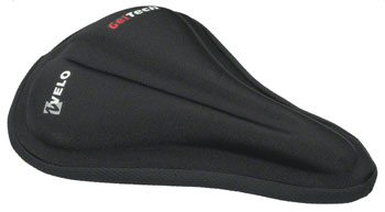 Velo Gel-Tech Saddle Cover: Black EA Saddle Cover