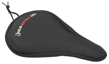 Velo Xtra Gel-Tech Saddle Cover: Black EA Saddle Cover