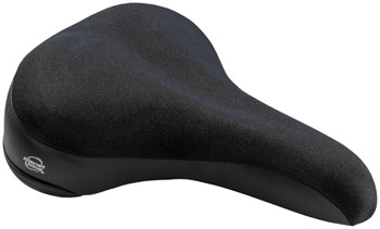 Planet Bike Comfort Gel Saddle - Steel, Black, Women's Black EA Saddles