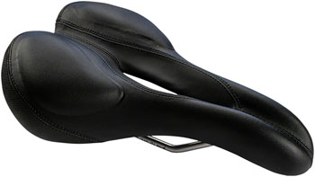 Planet Bike A.R.S. Standard Saddle - Steel, Black, Men's Black EA Saddles