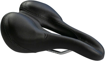 Planet Bike A.R.S. Standard Saddle - Steel, Black, Women's Black EA Saddles