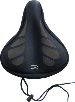 Selle Royal Gel Seat Cover - Black, Large Black EA Saddle Cover