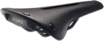 Brooks C15 Carved All Weather Saddle - Steel, Black, Men's Black EA Saddles