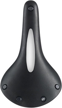 Brooks C17 Carved All Weather Saddle - Steel, Black, Men's Black EA Saddles