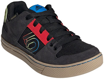 Five Ten Freerider Flat Shoes - Men's, Core Black/Carbon/Pulse Lime, 14 Core Black/Carbon/Pulse Lime PAA Flat Pedal Shoes