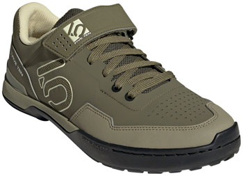 Five Ten Kestrel Lace Mountain Clipless Shoes - Men's, Focus Olive/Sandy Beige/Orbit Green, 9.5 Focus Olive/Sandy Beige/Orbit Green PAA Mountain Biking Shoes