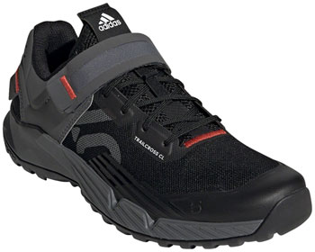 Five Ten Trailcross Mountain Clipless Shoes - Women's, Core Black/Gray Three/Red, 5.5 Core Black/Gray Three/Red PAA Mountain Biking Shoes