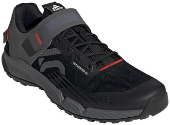 Five Ten Trailcross Mountain Clipless Shoes - Men's, Core Black/Gray Three/Red, 12.5 Core Black/Gray Three/Red PAA Mountain Biking Shoes