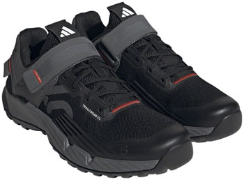 Five Ten Trailcross Mountain Clipless Shoes - Women's, Core Black/Gray Three/Red, 8 Core Black/Gray Three/Red PAA Mountain Biking Shoes