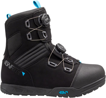 45NRTH Wolfgar Cycling Boot - Black/Blue, Size 48 Black PAA Cycling Boots