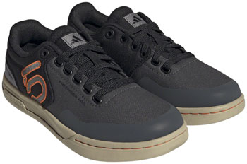 Five Ten Freerider Pro Canvas Flat Shoes - Women's, Gray Six/Gray Four/Impact Orange, 5.5 Gray Six/Gray Four/Impact Orange PAA Flat Pedal Shoes