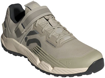 Five Ten Trailcross Mountain Clipless Shoes - Men's, Putty Gray/Carbon/Wonder White, 13 Putty Gray/Carbon/Wonder White PAA Mountain Biking Shoes