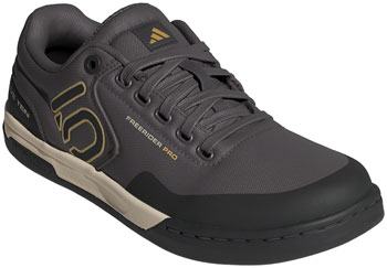 Five Ten Freerider Pro Canvas Flat Shoes - Men's, Charcoal/Carbon/Oat, 7 Charcoal/Carbon/Oat PAA Flat Pedal Shoes