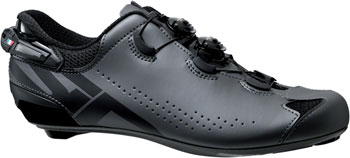 SIDI Shot 2S Road Shoes - Anthracite/Black, 42.5 Anthracite/Black EA Road Cycling Shoes