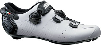 SIDI Wire 2S Road Shoes - White/Black, 48 White/Black EA Road Cycling Shoes