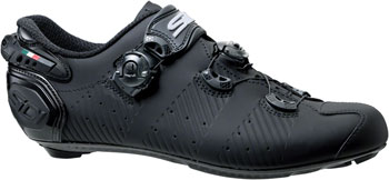 SIDI Wire 2S Road Shoes - Black, 44 Black EA Road Cycling Shoes