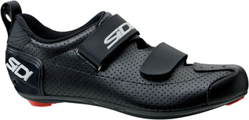 SIDI T-5 Air Tri Shoes - Black/Black, 43 EA Triathlon Shoes