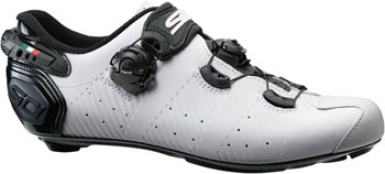 SIDI Wire 2S Road Shoes - Women's, White/Black, 38 White/Black EA Road Cycling Shoes
