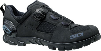 SIDI Turbo Mountain Clipless Shoes - Black/Black, 41 Black EA Mountain Biking Shoes