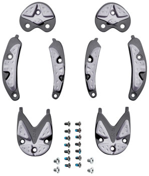SIDI SRS Carbon Ground Inserts - Black, 38-40 EA Shoe Parts