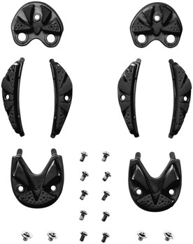 SIDI SRS Carbon Ground Inserts - Black, 41-44 EA Shoe Parts