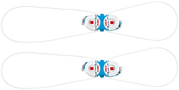 SIDI Tecno-3 Push Double System Pair - Blue/White EA Shoe Parts