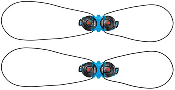SIDI Tecno-3 Push Double System Pair - Blue/Black EA Shoe Parts