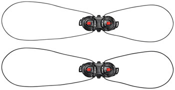 SIDI Tecno-3 Push Double System Pair - Black EA Shoe Parts