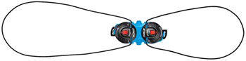 SIDI Tecno-3 Push Double System Single - Blue/Black EA Shoe Parts