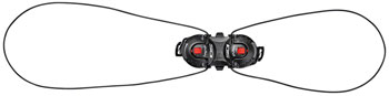 SIDI Tecno-3 Push Double System Single - Black EA Shoe Parts