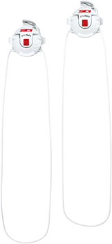 SIDI Tecno-3 Push Flex System Pair - White EA Shoe Parts