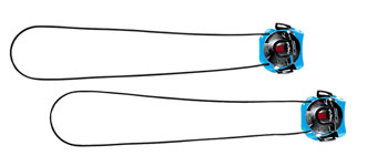 SIDI Tecno-3 Push Long System Pair - Blue/Black EA Shoe Parts