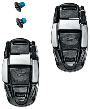 SIDI Caliper Buckle - Black/Gray EA Shoe Parts