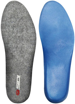 SIDI London Insulated Insoles - Gray/Blue, 47 EA Shoe Parts