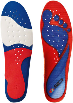 SIDI Memory Insoles - Red/Blue, 42 EA Shoe Parts