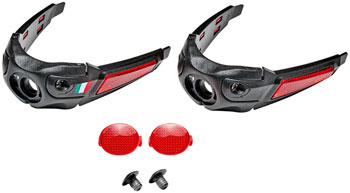 SIDI Adjust Heel Retention Device - Reflex Red EA Shoe Parts