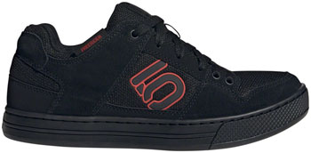 Five Ten Freerider Flat Shoes - Men's, Core Black/Red/Gray Five, 10 Core Black/Red/Gray Five PAA Flat Pedal Shoes